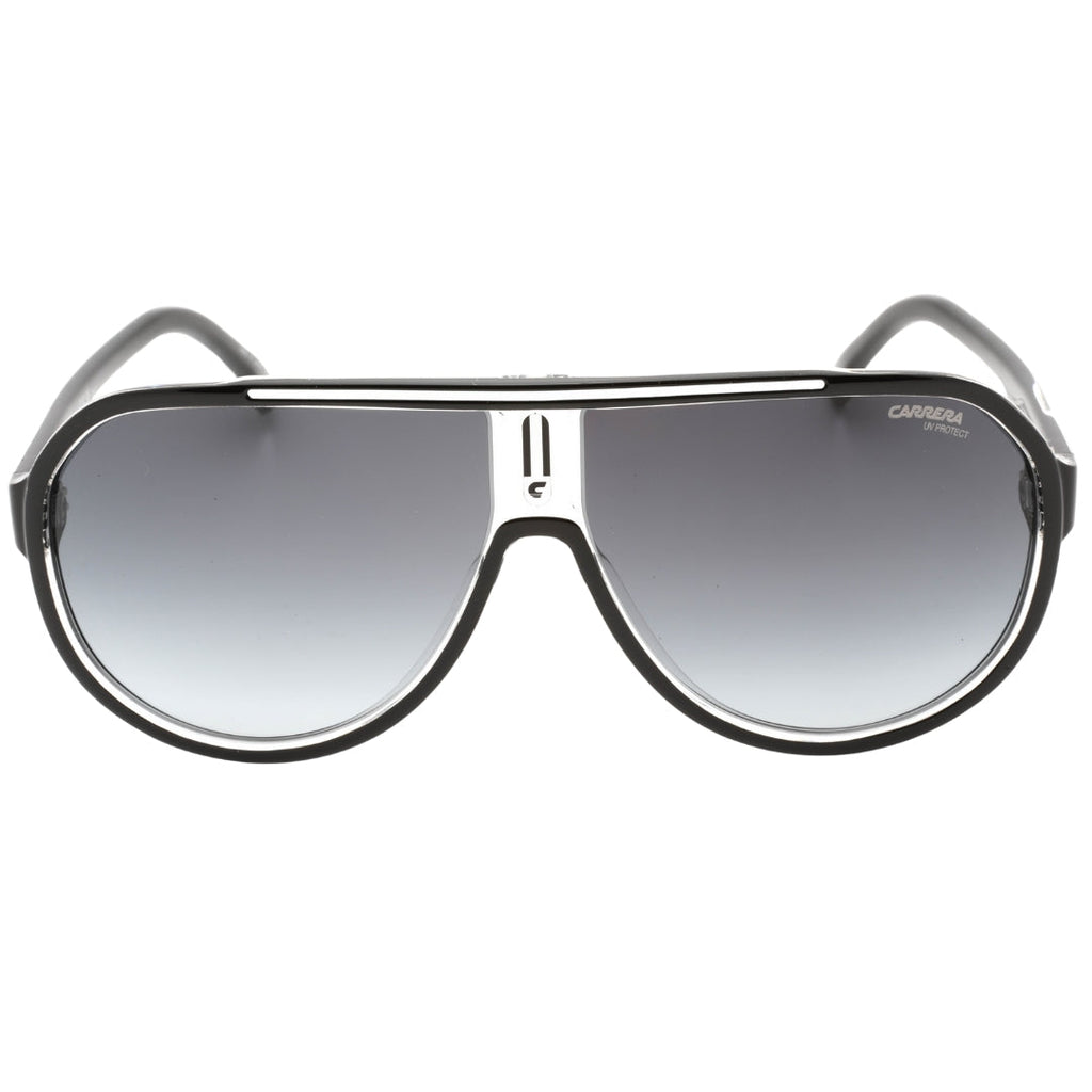 Carrera Dark Grey SF Lens White Detail Black Sunglasses One Size