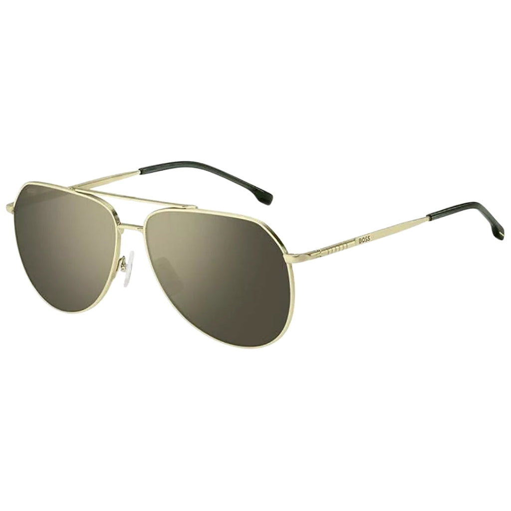 Hugo Boss Gold Antireflex Lens Gold Sunglasses One Size