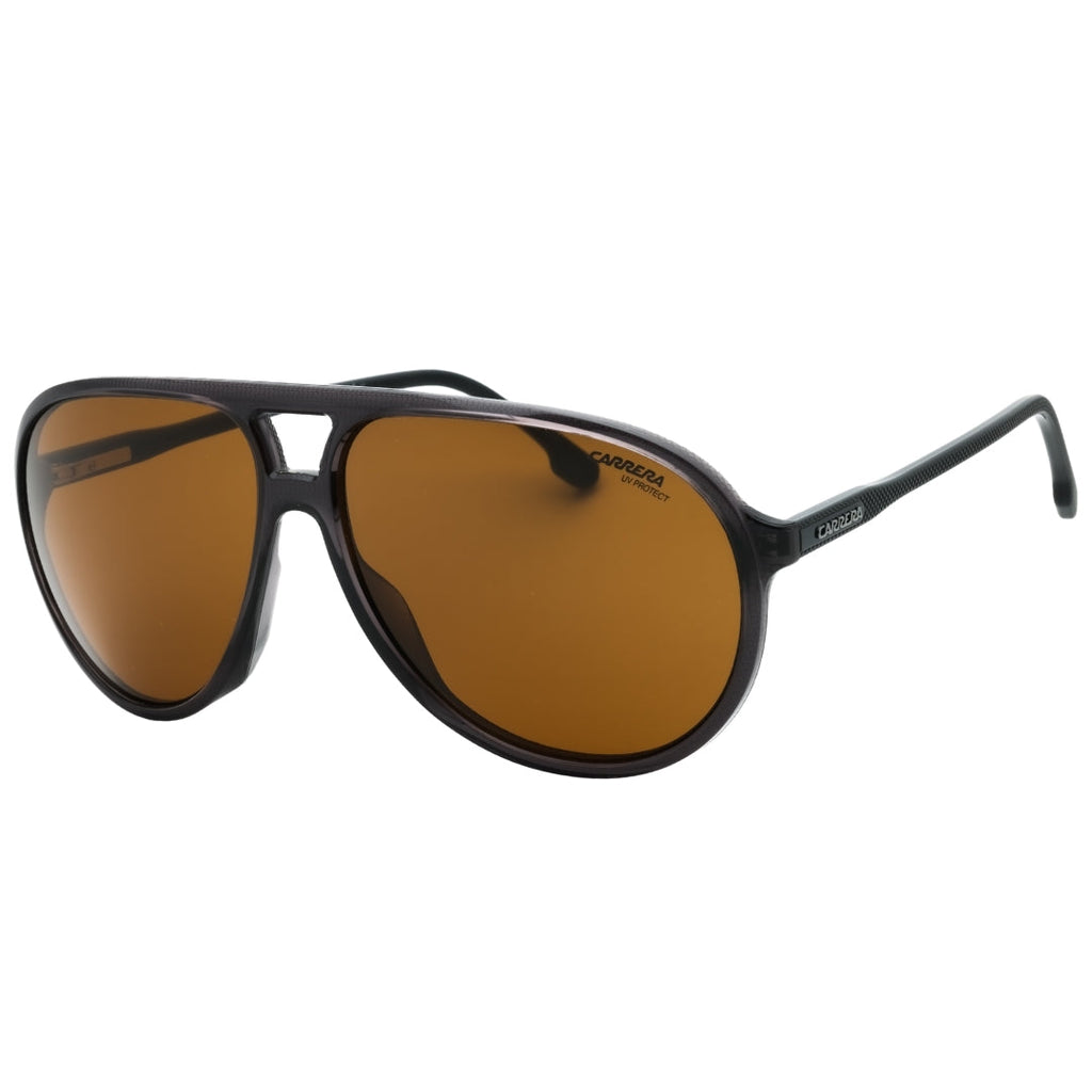 Carrera Brown Polarized Lens Grey Sunglasses One Size