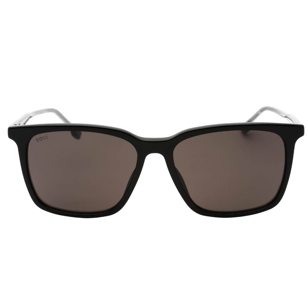 Hugo Boss Grey Lens Black Sunglasses One Size