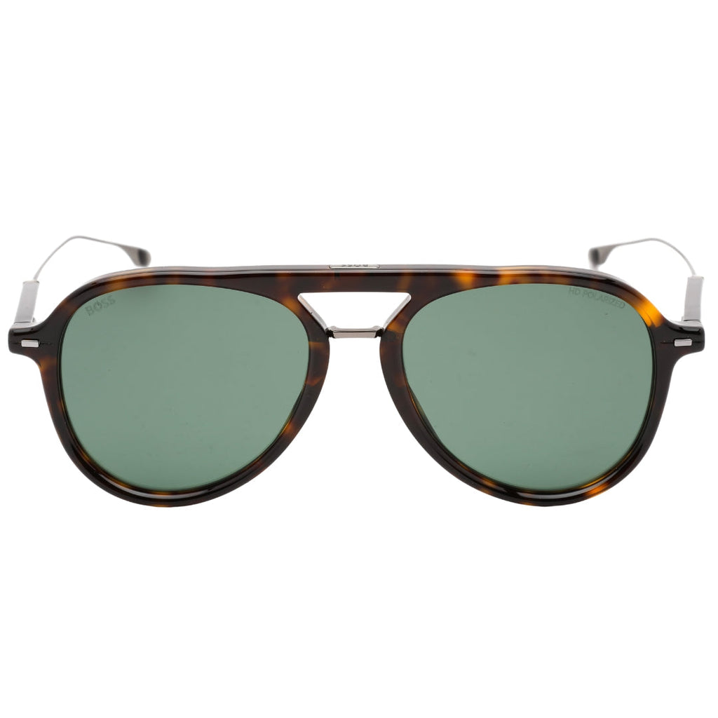 Hugo Boss BOSS 1356/S 0086 YP Havana / Green Sunglasses One Size