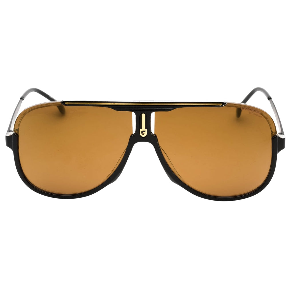 Carrera CARRERA 1059/S 0R60 YL BLACK BROWN/GOLD PZ HA Sunglasses One Size