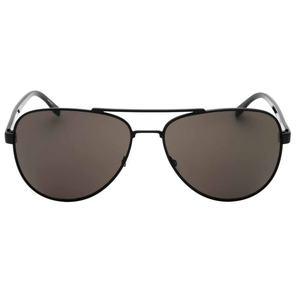 Hugo Boss 0761/S 010G 00 Matte Black Black (NR brown gray lens) Sunglasses Male One Size