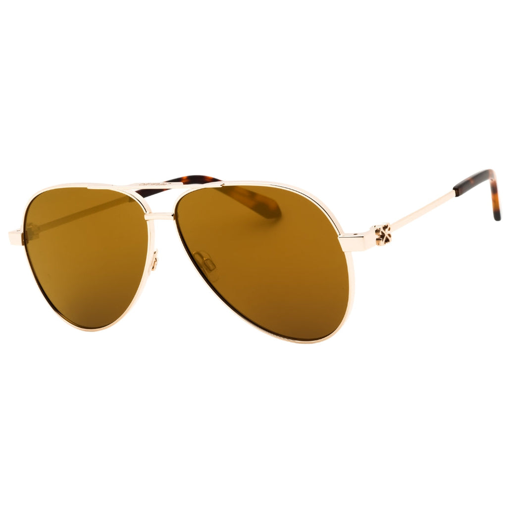 Off-White Ruston L 7676 Gold / Gold  Mirror Sunglasses One Size