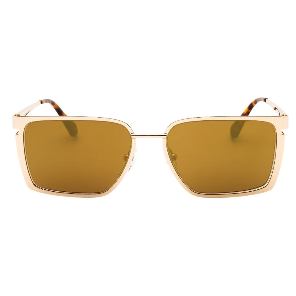 Off-White Yoder 7676 Gold  / Gold   Mirror Sunglasses One Size