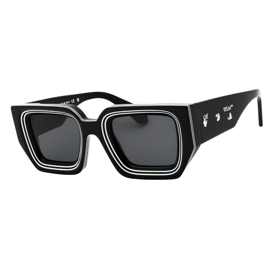 Off-White Francisco 1007 Black / Dark Grey Sunglasses One Size
