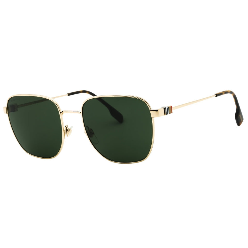 Burberry 0BE3142 110971 Light Gold/Green Sunglasses One Size