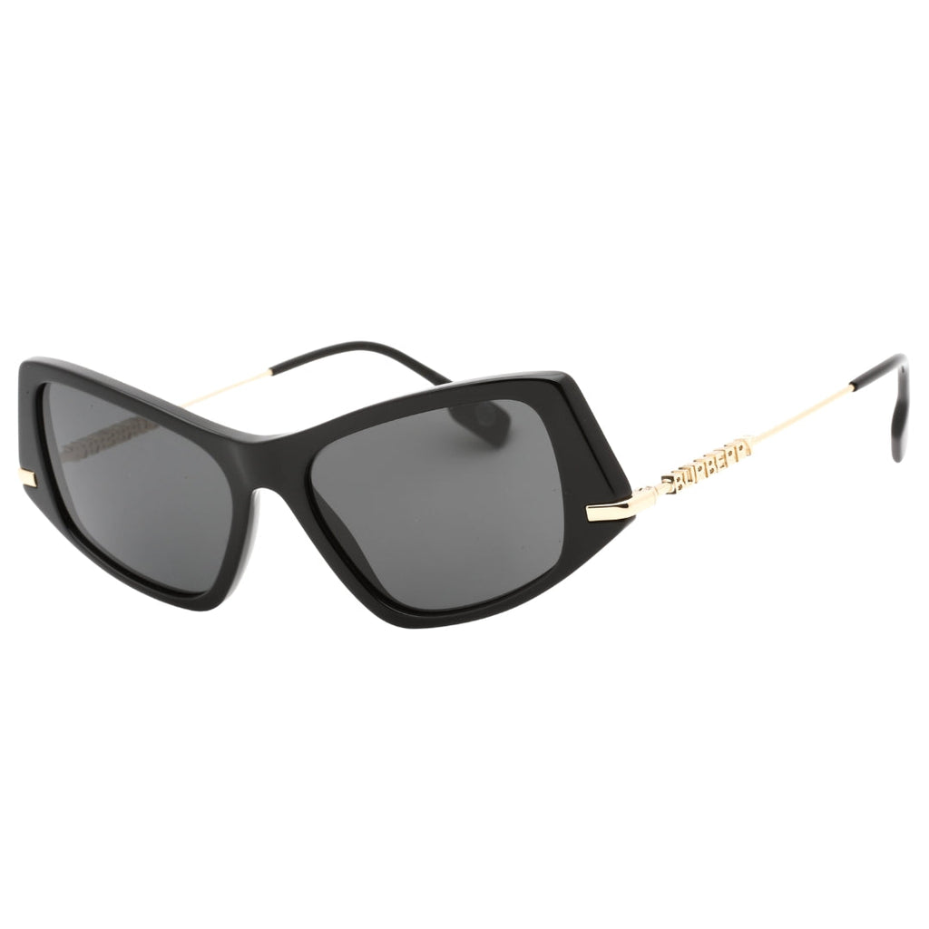 Burberry Dark Grey Lens Black Sunglasses One Size