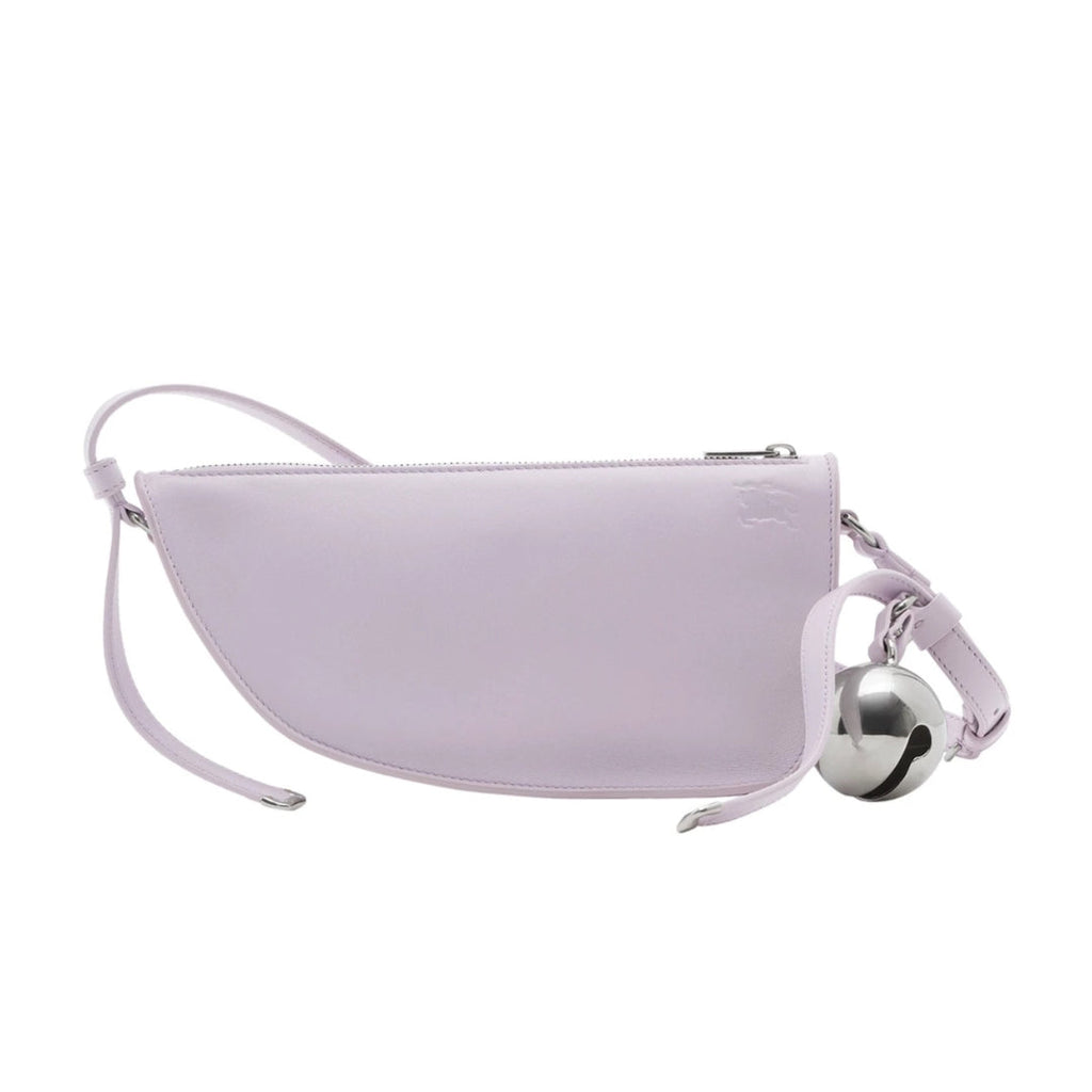 BURBERRY 8075853 Burberry Mini shield sling bag HAZE (Purple) BAG WOMENS One Size