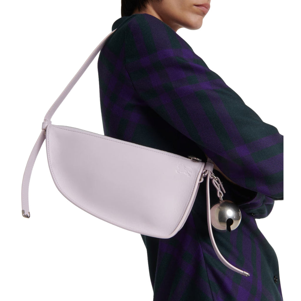BURBERRY 8075853 Burberry Mini shield sling bag HAZE (Purple) BAG WOMENS One Size