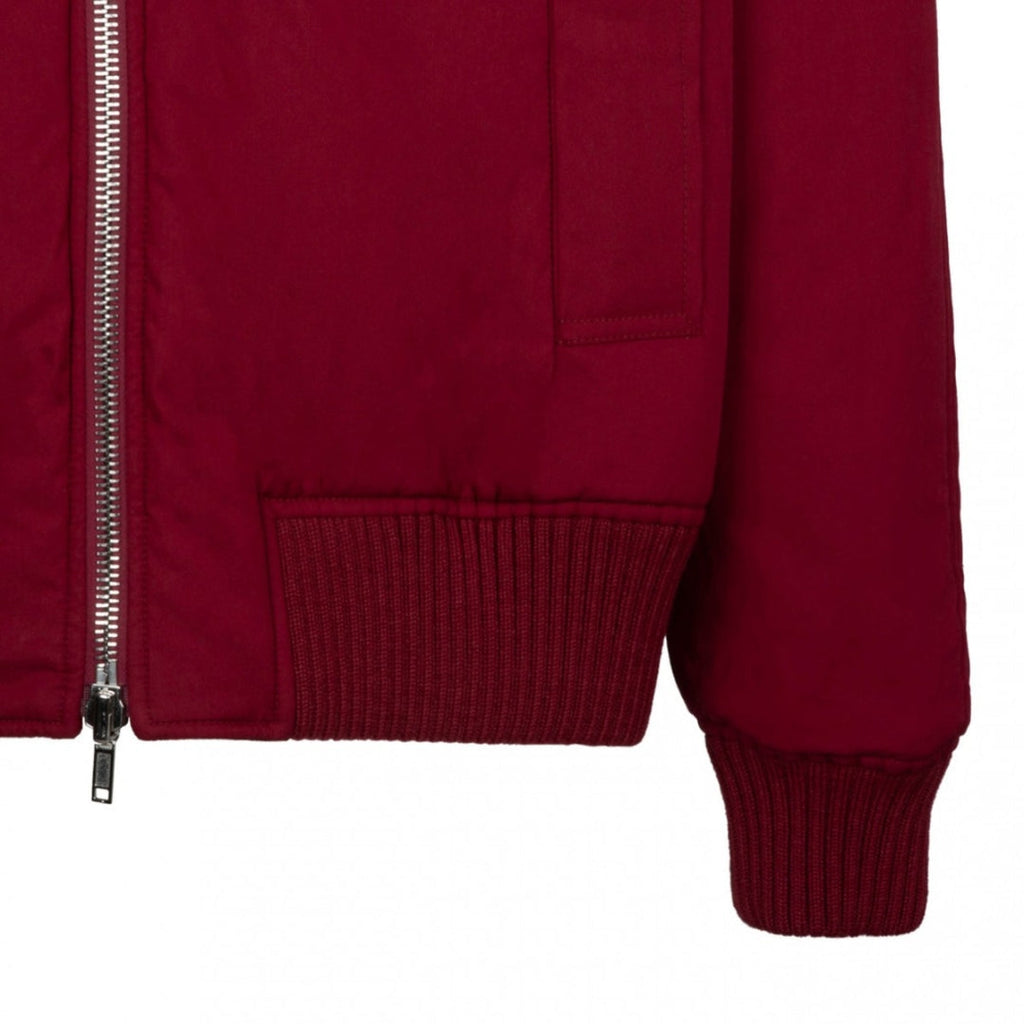 BURBERRY 8078906 Reversible check-print bomber jacket RIPPLE IP CHECK (Red) JACKET MALE L