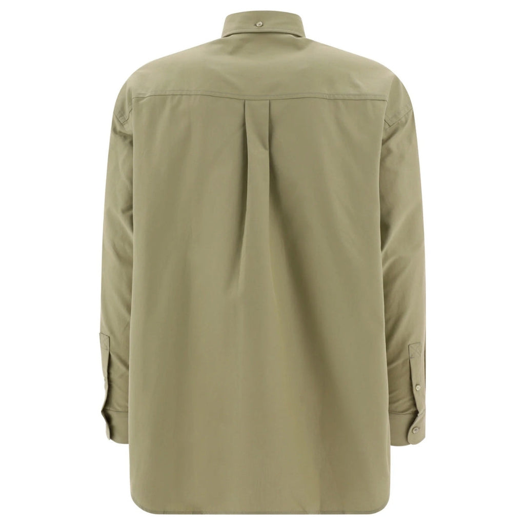 BURBERRY 8082303 Burberry Cotton Oxford Shirt HUNTER (green) CASUAL SHIRT MALE S