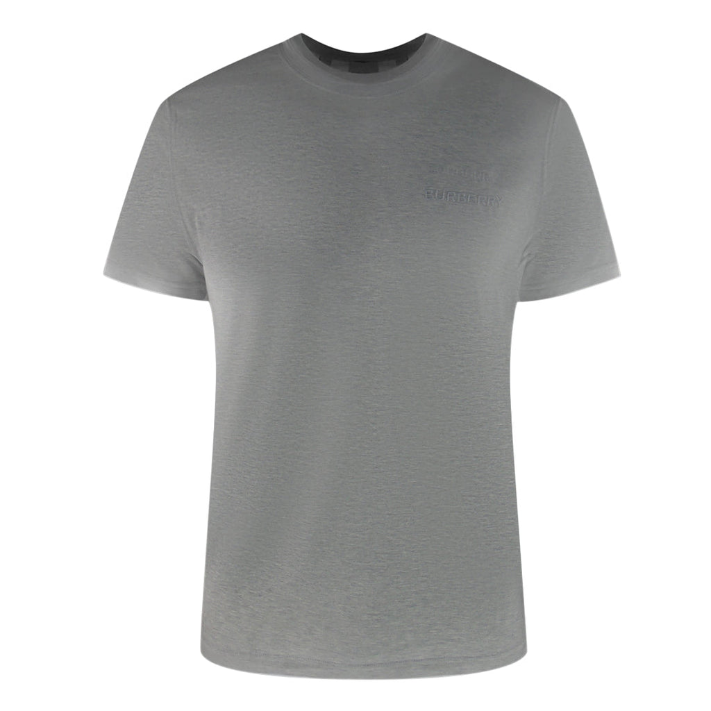 Burberry Monotone Logo Grey T-Shirt S