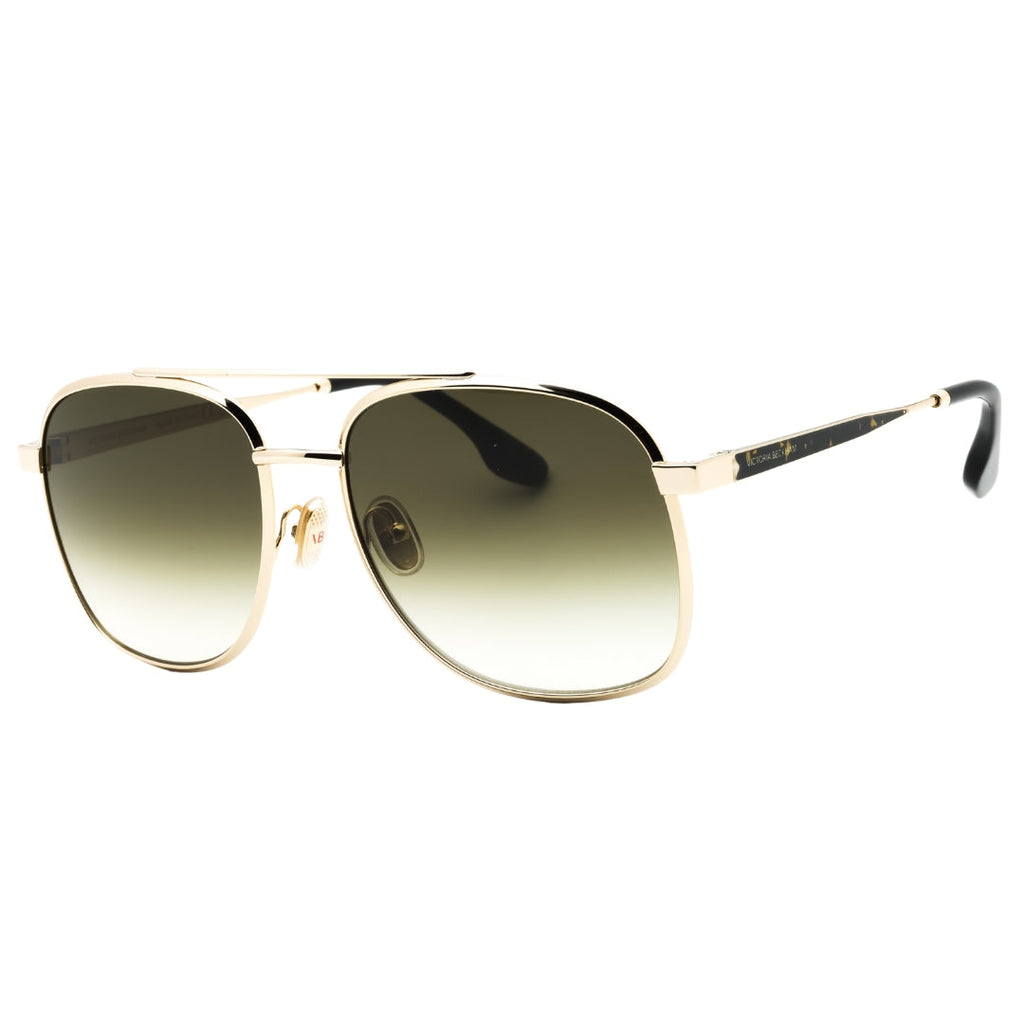 Victoria Beckham Vb233S 714 Gold/Smoke Gradient Sunglasses Female One Size
