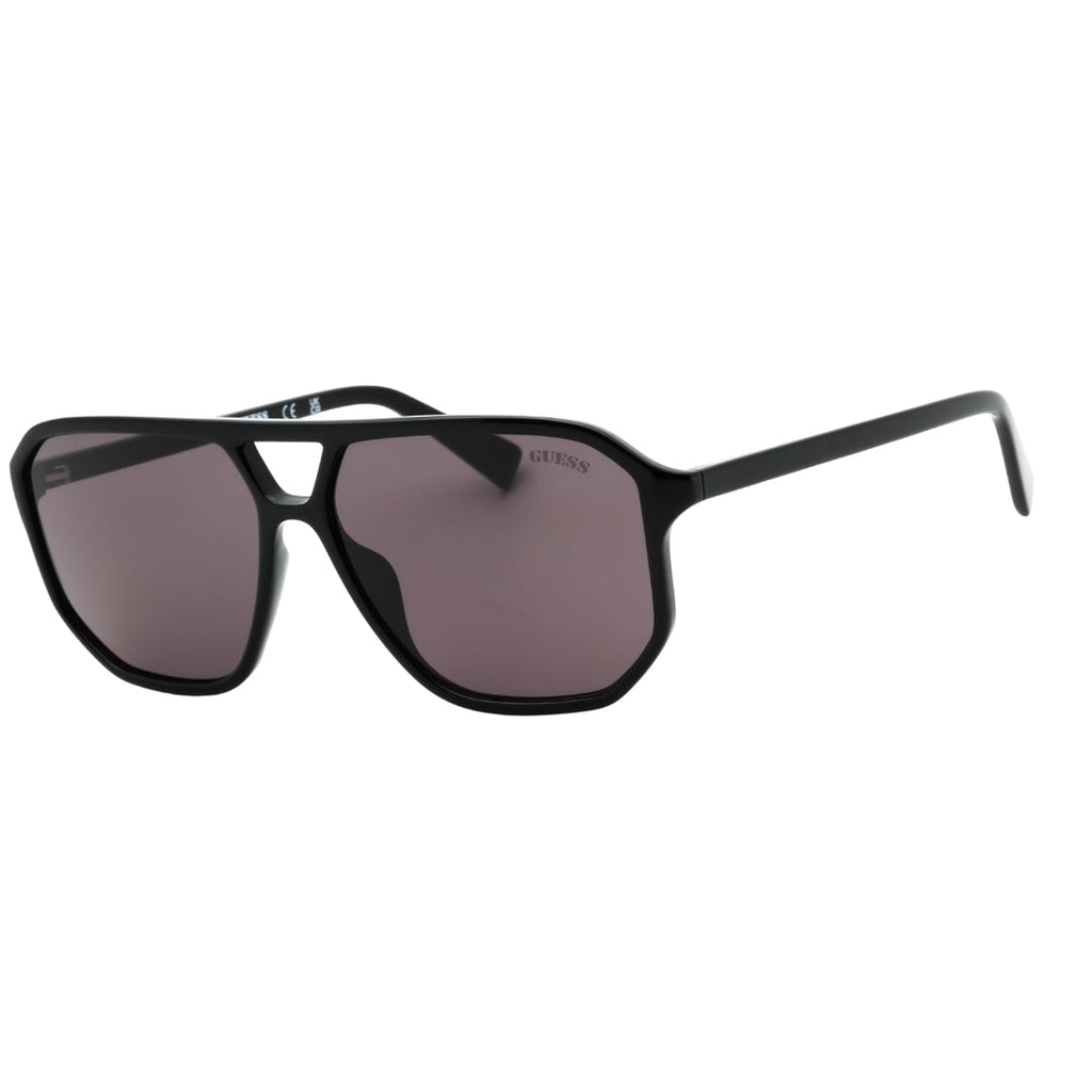Guess GU8276 01A shiny black  / smoke Sunglasses One Size
