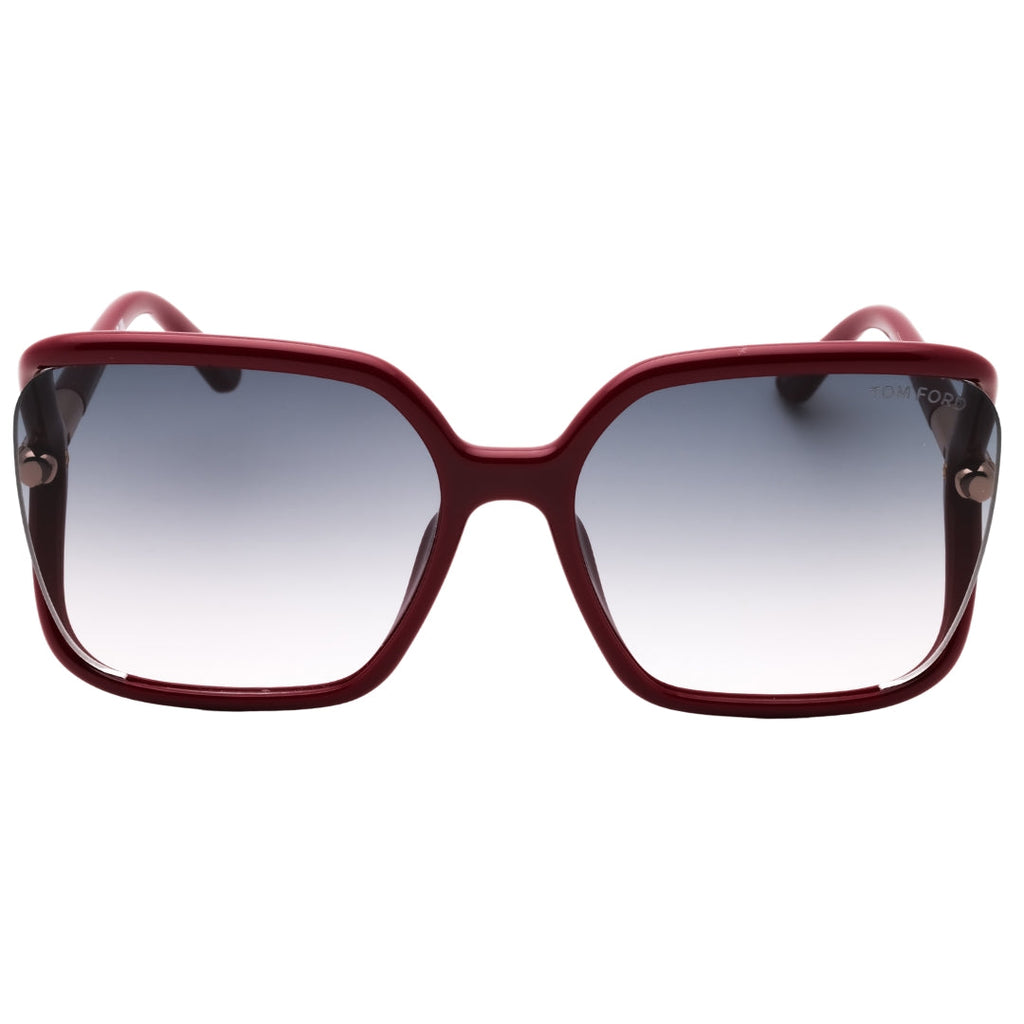 Tom Ford FT1089 75B shiny fuxia / gradient smoke Sunglasses One Size