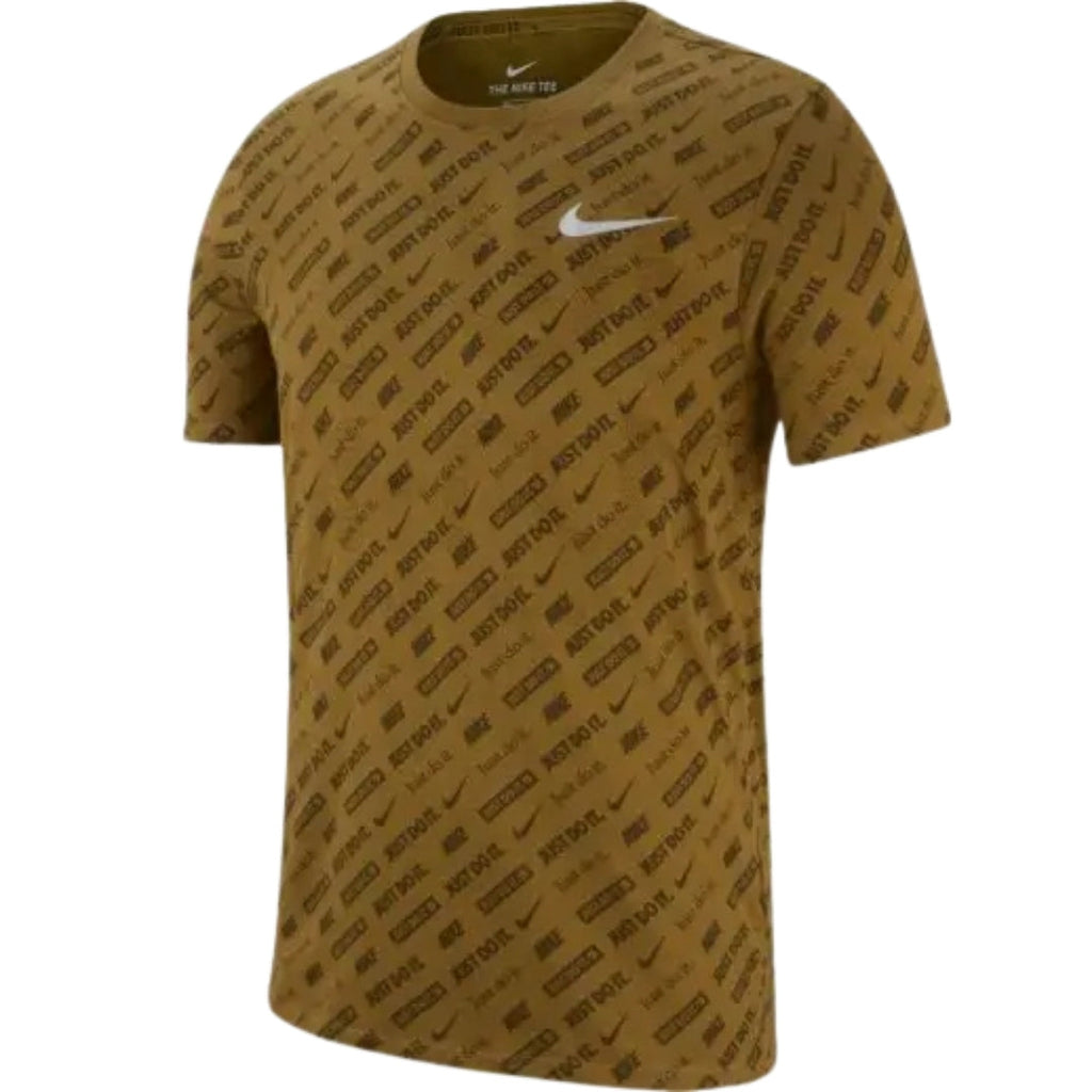 NIKE AA9384-399 YSM 399 KHAKI GREEN  NIKE DRI-FIT, ATHLETIC CUT T-SHIRT AA9384 MENS S