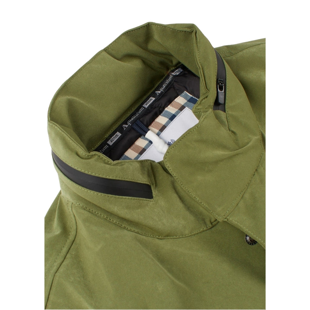 Aquascutum ACTIVE FIELD JACKET ARMY FW23 JK002 06 Green Jacket Mens S