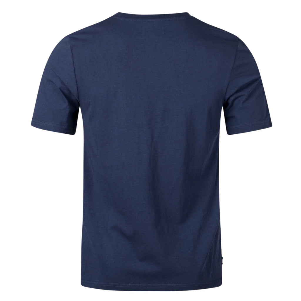 Aquascutum ACTIVE PIPING T-SHIRT NAVY FW23 TS005 11 Navy Blue T-Shirt Mens M