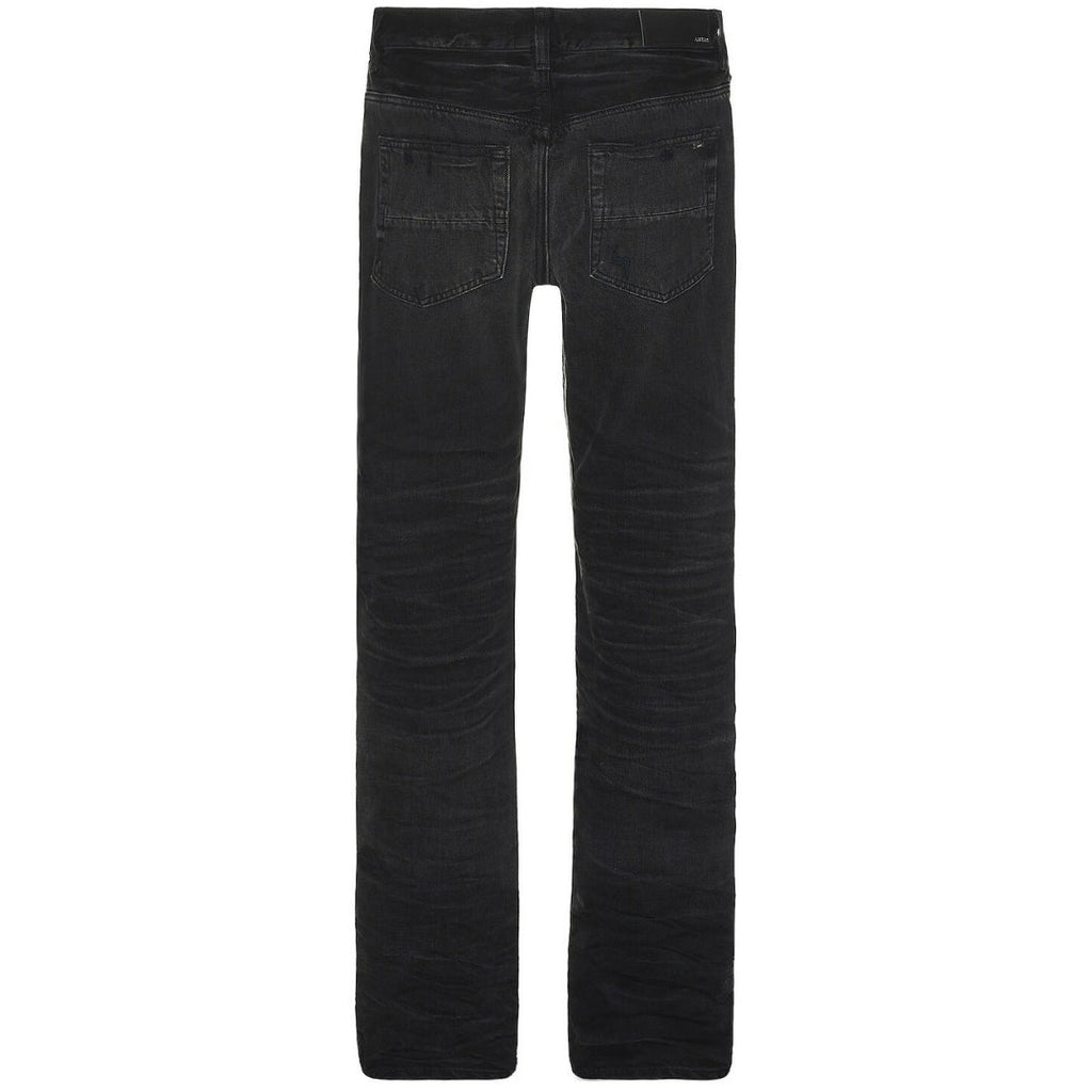 Amiri Stack Straight Fit Faded Black Jeans W30 L32 / 32L