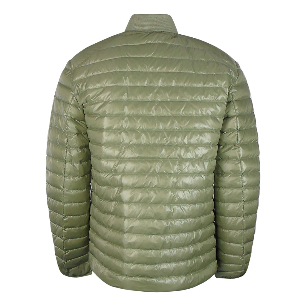 Belstaff Airframe Echo Green Shiny Down Filled Jacket XS