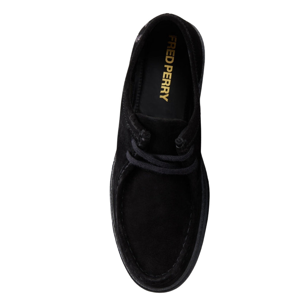 Fred Perry B4350 Low Dawson 102 Black Shoe Mens UK 8