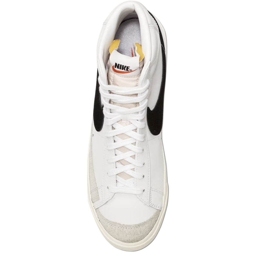 Nike Blazer Mid 77 VNTG Black Logo White Sneakers UK 7