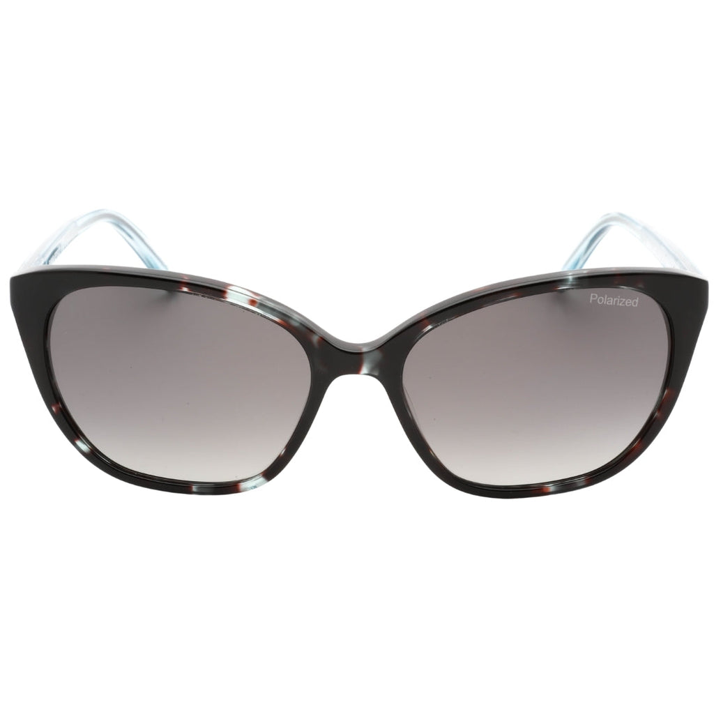 Banana Republic Grey SF Polarized Lens Black Havana Style Sunglasses One Size