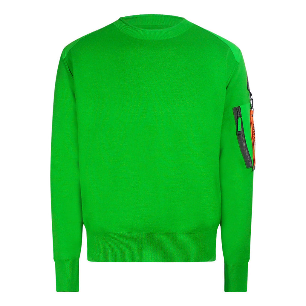 Parajumpers Braw Design Parakeet Green Sweatshirt L