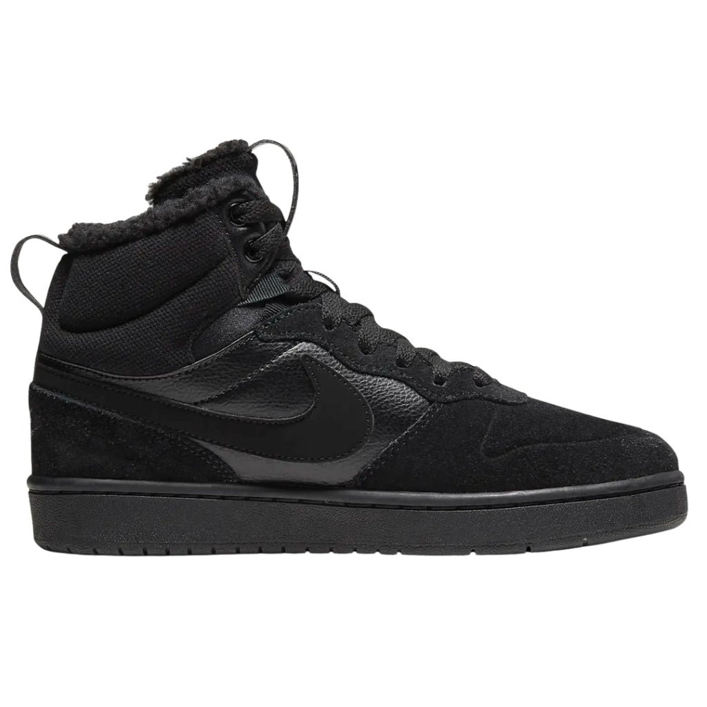 Nike Cq4023 001 001 Black Trainer Court Borough Mid 2 Boot Bg UK 4