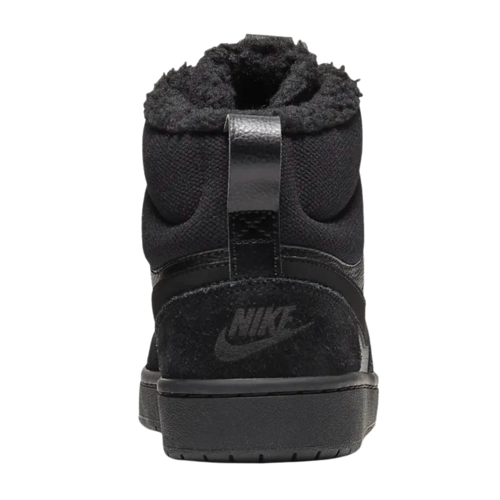 Nike Cq4023 001 001 Black Trainer Court Borough Mid 2 Boot Bg UK 4