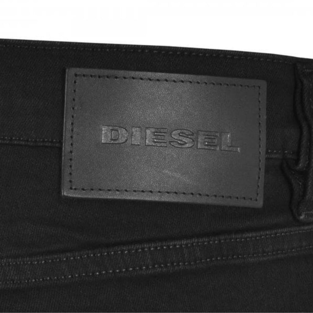 Diesel D-Luster Plain Black Jeans W32 L30 / 30L