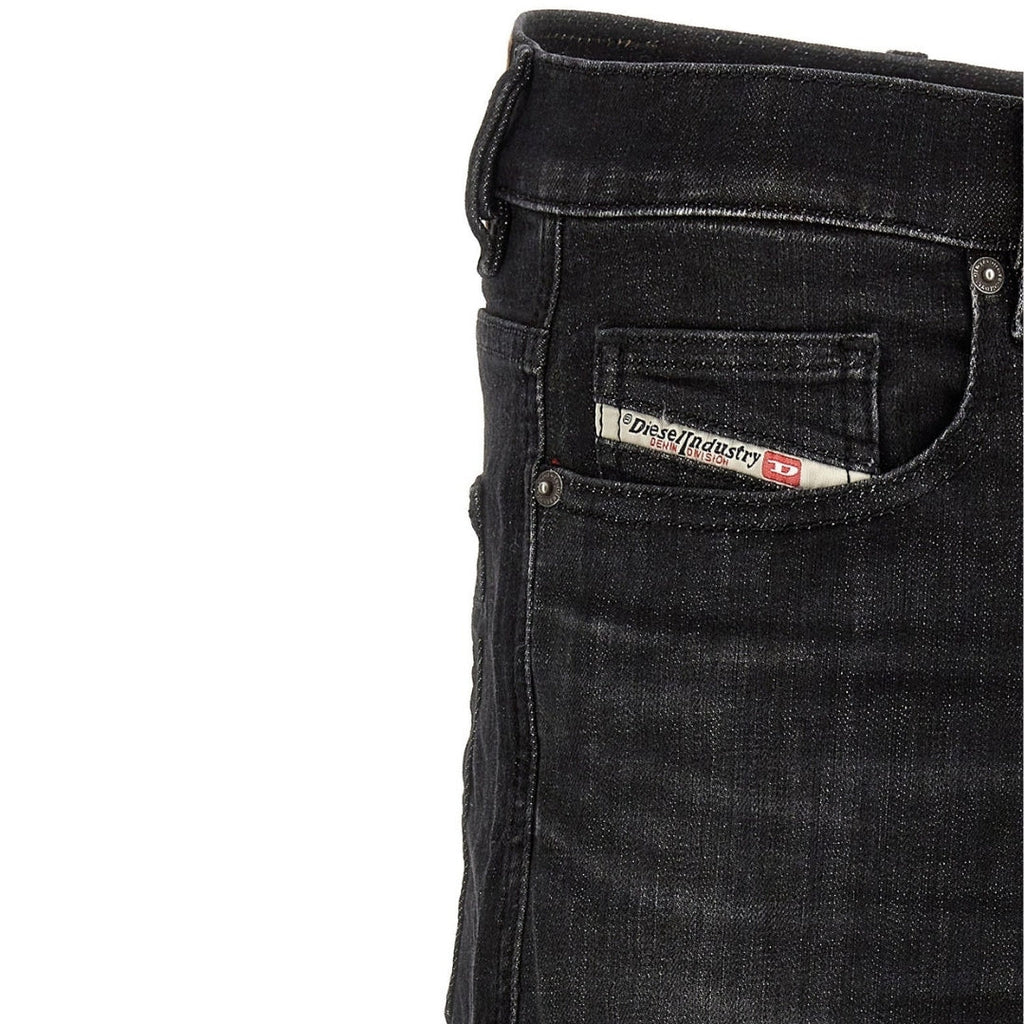 Diesel D-Viker Black Denim Jeans W30 L30 / 30L