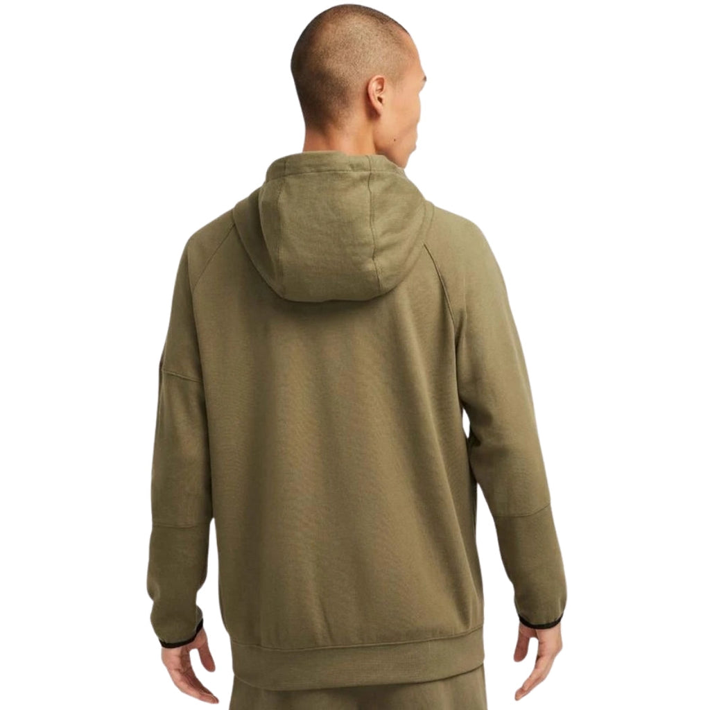 Nike Dd5284 222 Khaki Green Hooded Zip Top Mens XS