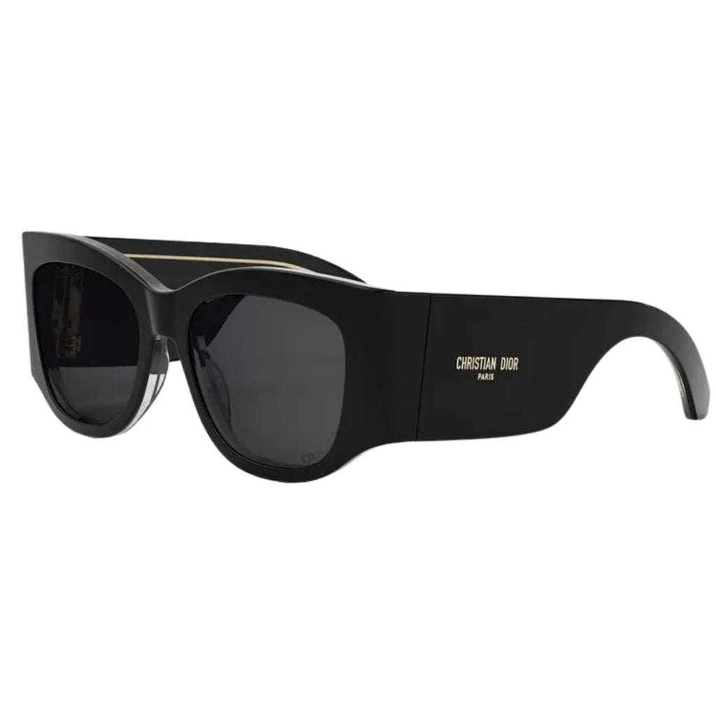 DIOR DIORNUIT S1I 10A0 S1I BLACK FRAME, SMOKE LENSE SUNGLASSES WOMENS One Size