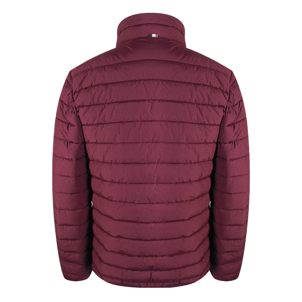 Aquascutum Active 100Grock Neck Jacket Cordovan Jk012 26 Burgundy Jacket Male - Style Centre Wholesale