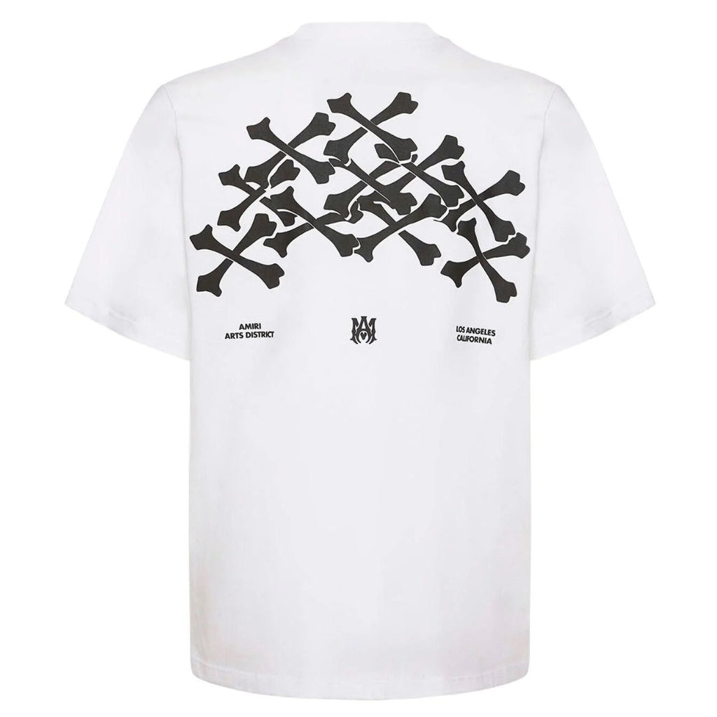 Amiri Retail Exclusive Bones Logo White T-Shirt XL
