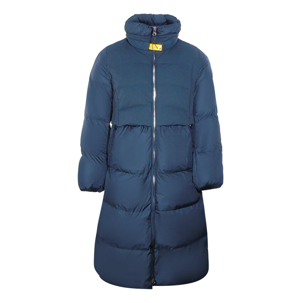 Parajumpers Comfort Fit Eyma Navy Blue Long Down Jacket S