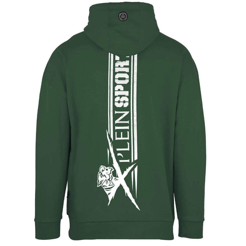 Plein Sport Large Logo On Back Green Hoodie S