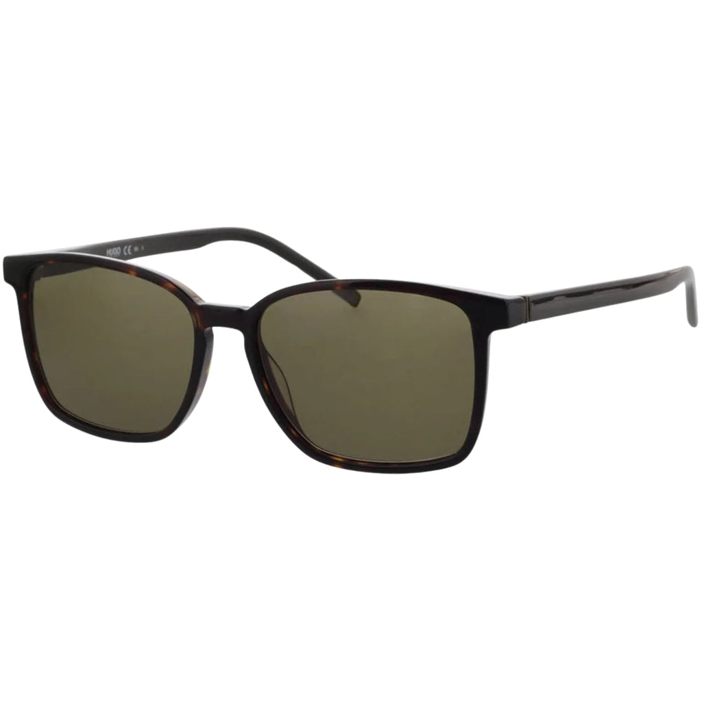 Hugo Boss Green Lens Havana Brown Sunglasses One Size