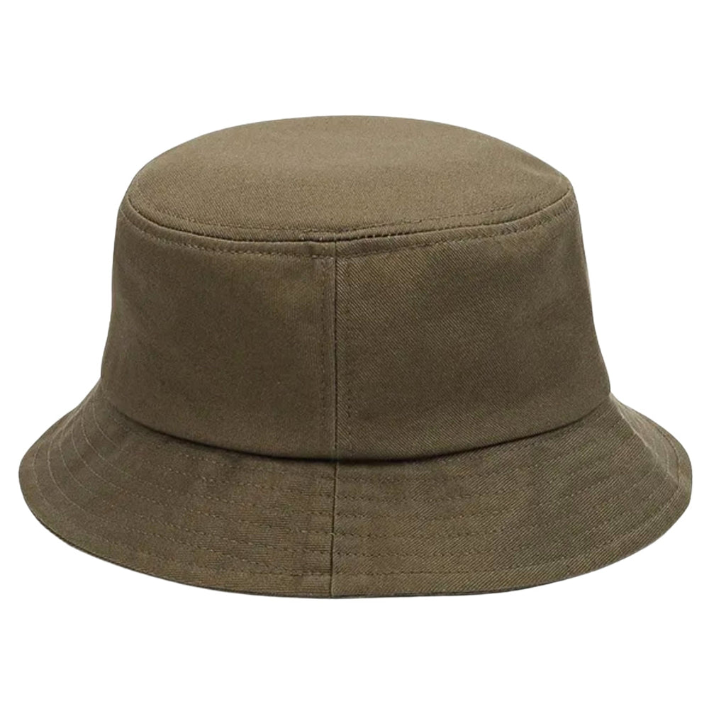 FRED PERRY HW4631 Q41 UNIFORM GREEN/BLACK TWILL BUCKET HAT S