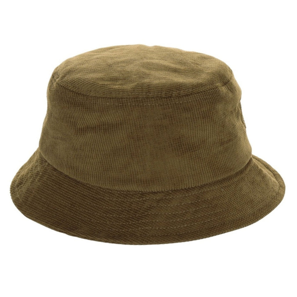 FRED PERRY HW6690 R44  SHADED STONE/BLACK CORD BUCKET HAT S