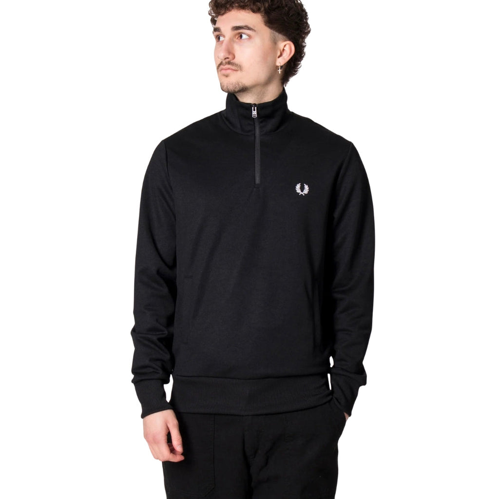 Fred Perry J5554 102 Black Track Jacket Mens XS