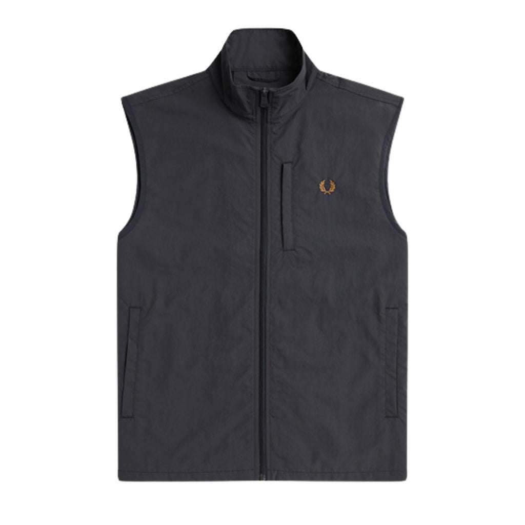 Fred Perry J7808 297 Anchor Grey Gilet Mens XS