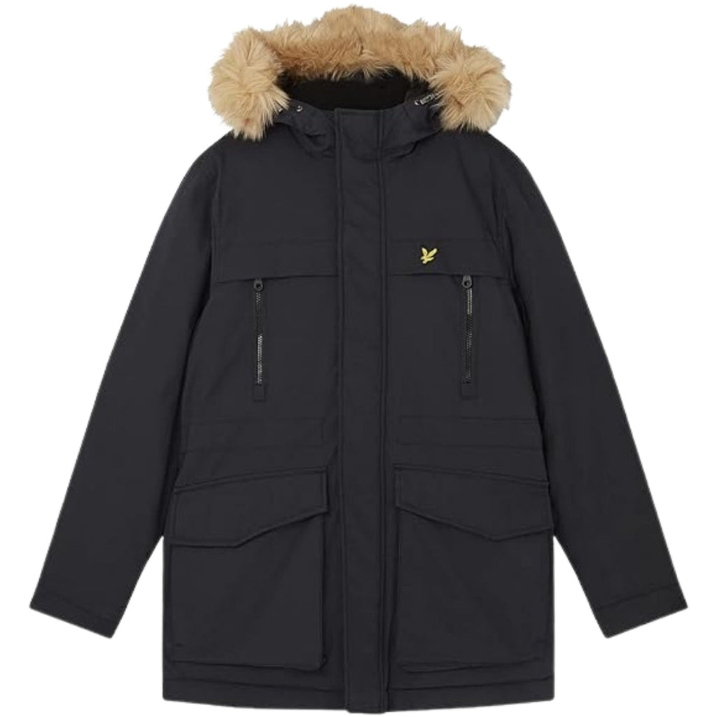 Lyle & Scott Winter Weight Microfleece Black Jacket XXXL