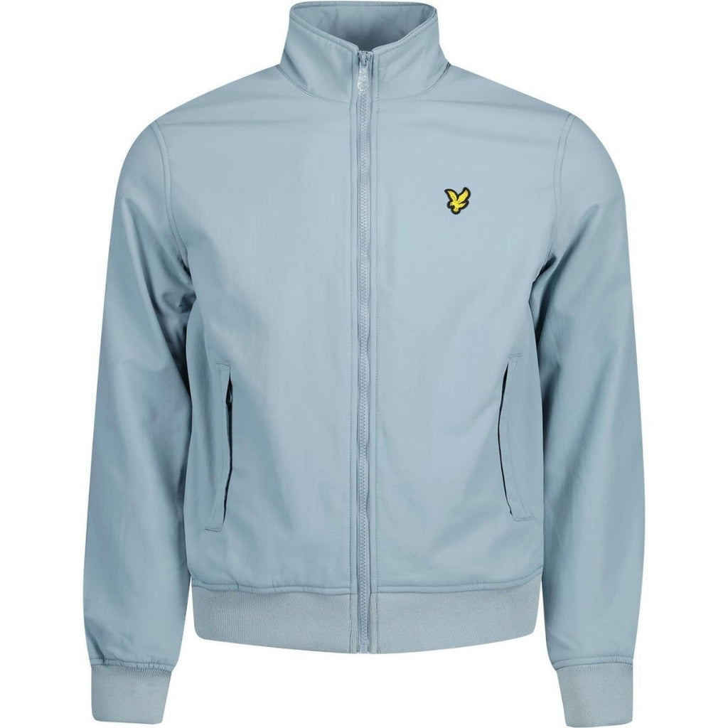 Lyle & Scott Fleece Lined Funnel Neck Away Blue Jacket M