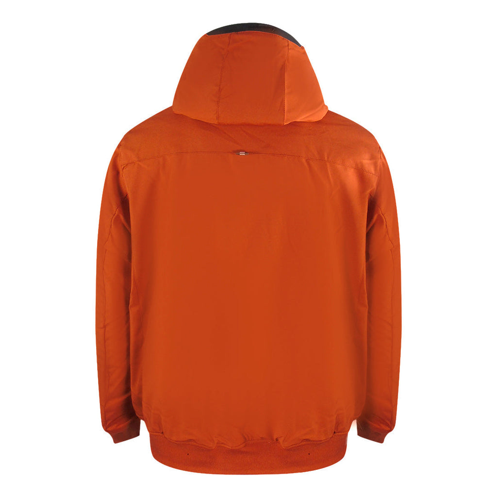 Aquascutum Active Hooded Rust Orange Jacket JK008 23 - Style Centre Wholesale