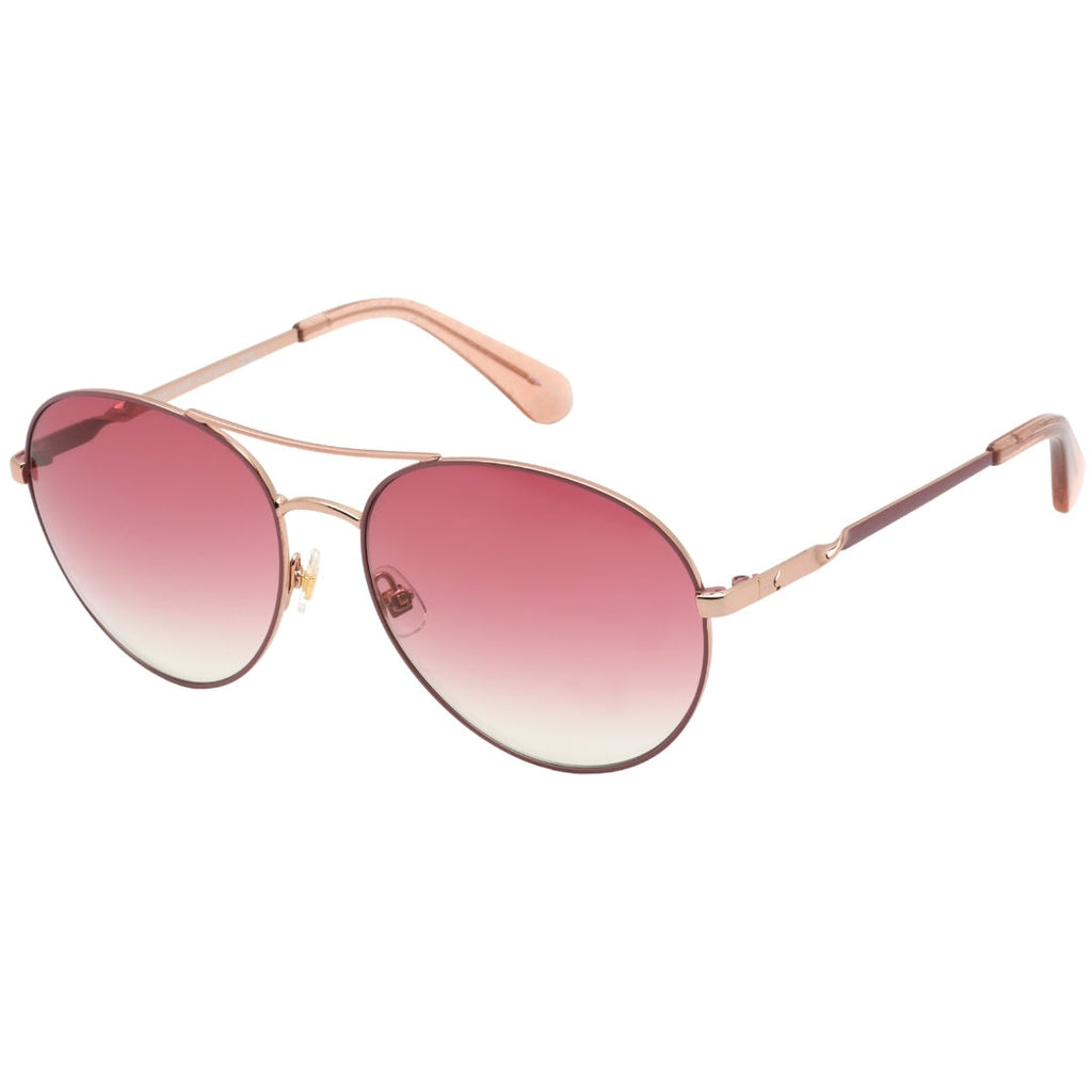 Kate Spade Joshelle Rose Gold Sunglasses One Size