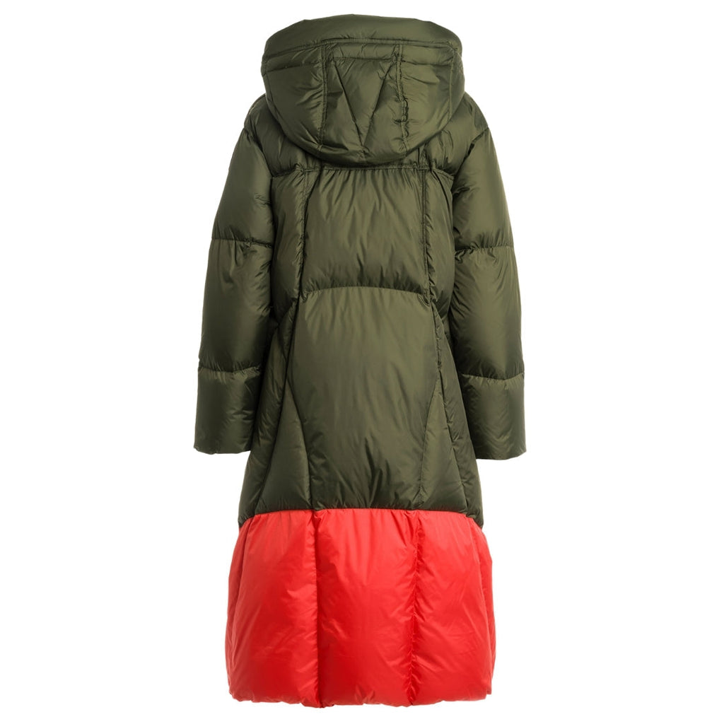 Parajumpers Liu Rosemary Green Long Down Jacket S