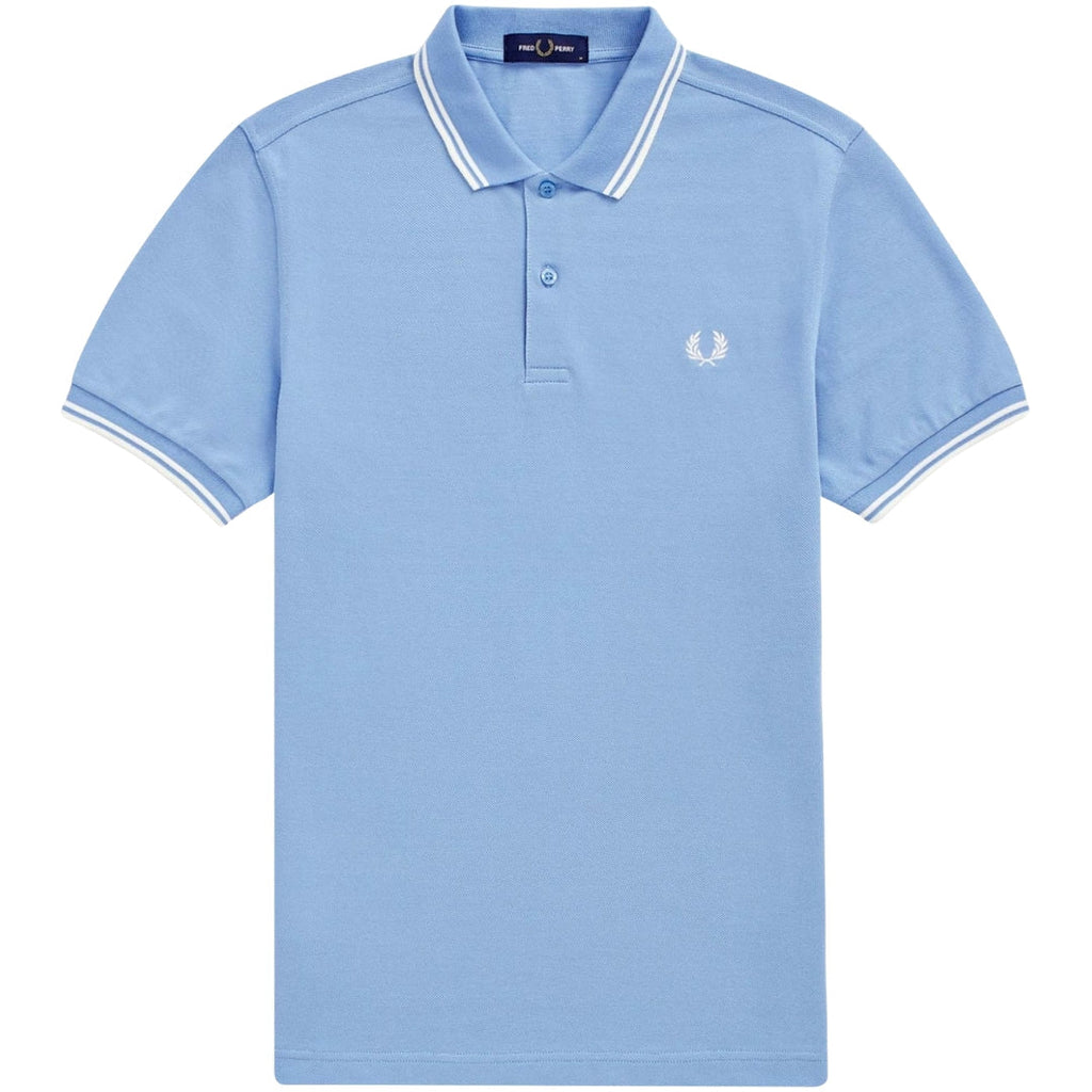Fred Perry M3600 L15 Sky Blue Polo Shirt  Mens XS
